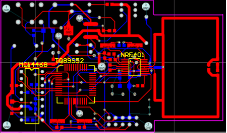 pcb走线图